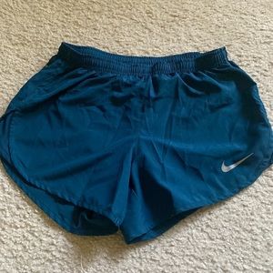 LAST CHANCE CLEARANCE - Nike dri-fit running shorts. Size XS. Teal.